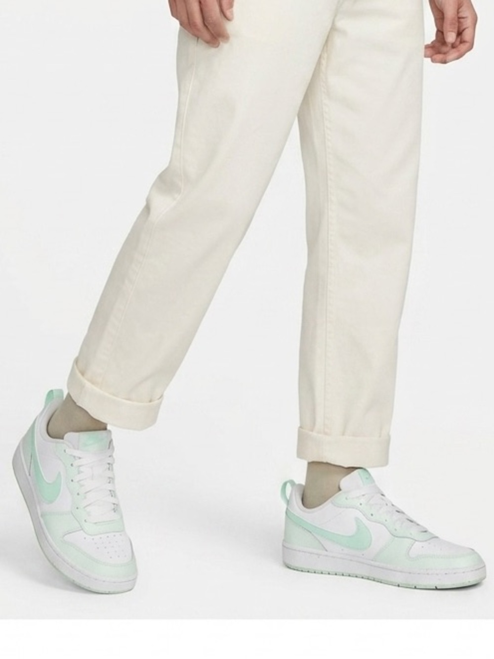 Nike Court Borough Low Recraft White/Mint Foam/Barely Green